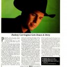 Rodney Crowell 1 page magazine photo clipping N3377