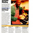 Isaac Hayes 1 page magazine photo clipping N3383