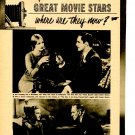 Ann Harding 1 page magazine photo clipping N3393