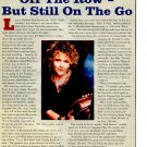 Lacy J Dalton 1 page magazine photo clipping N3487