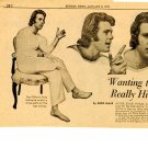 Ryan O'Neal 1 page magazine photo clipping N3505