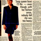 Linda Dano 1 page magazine photo clipping N3614