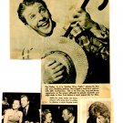 Dan Dailey 1 page magazine photo clipping N3634
