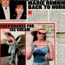 Marie Osmond Cher  1 page magazine photo clipping N3731