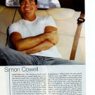 Simon Cowell 1 page magazine photo clipping N3743