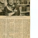 Katharine Cornell 1 page magazine photo clipping N3749