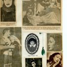 Katharine Cornell 1 page magazine photo clipping N3753