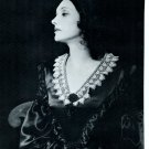 Katharine Cornell 1 page magazine photo clipping N3754