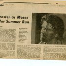 Burt :Lancaster 1 page magazine photo clipping N3809
