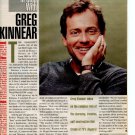 Greg Kinnear 1 page magazine photo clipping N3876