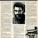 James Earl Jones 1 page magazine photo clipping N3986