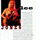 Ricki Lee Jones 1 page magazine photo clipping N3990