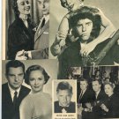 Peter Lind Hayes Mary Healy magazine photo clipping lot N4477
