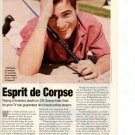 George Eads 1 page magazine photo clipping N1085
