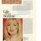 Bonnie Hunt 1 page magazine photo clipping N1088