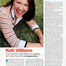 Kelli Williams 1 page magazine photo clipping N1111