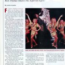 Rick Thomas Magic 1 page magazine photo clipping N1119