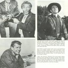 Jack Lord James Drury Richard Egan 1 page magazine photo clipping N1161