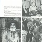 Gabby Hayes Annie Oakley Cisco Kid 1 page magazine photo clipping N1163