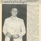 Richard Jordan 3 page magazine photo clipping N1171