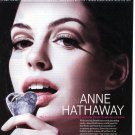 Anne Hathaway 1 page magazine photo clipping N1195