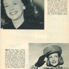 Signe Hasso 1 page magazine photo clipping N1205