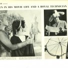 Claire Bloon 1 page magazine photo clipping N2850