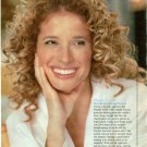 Nancy Travis 1 page magazine photo clipping N2855
