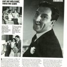 Danny Thomas 1 page magazine photo clipping N4511