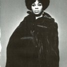 Leontyne Price in fur 1 page magazine photo clipping N4627