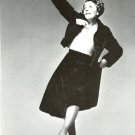 Ruby Keeler in fur 1 page magazine photo clipping N4634