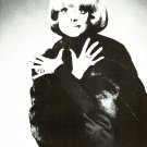 Carol Channing in fur 1 page magazine photo clipping N4635