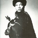 Pearl Bailey in fur 1 page magazine photo clipping N4636