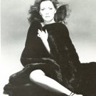 Faye Dunaway in fur 1 page magazine photo clipping N4643