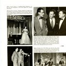 Game Shows 1950's 1 page magazine photo clipping N4689