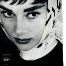 Audrey Hepburn 1 page magazine photo clipping N4751