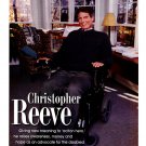 Christopher reeve 1 page magazine photo clipping N4755