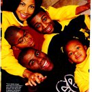 Magic Johnson 2 page magazine photo clipping N4758