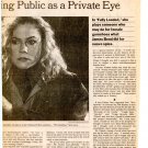 Kathleen Turner 1 page magazine photo clipping N4827