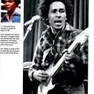 Bob Marley 1 page magazine photo clipping N4862