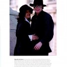 Lisa Marie Presley Michael Jackson 1 page magazine photo clipping N4947