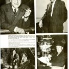 Adolph Menjou Douglas Fairbanks jr 1 page magazine photo clipping N4973