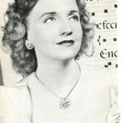 Magaret Truman 5x7 magazine photo clipping N5261
