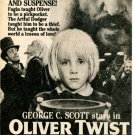Oliver Twist George C Scott ad 5x7 magazine photo clipping N5270
