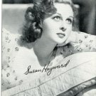 Susan Hayward 5x7 magazine photo clipping N5292