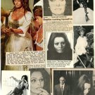 Sophia Loren magazine photo clipping lot N6085
