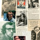 Woody Allen magazine photo clipping lot N6092