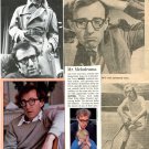 Woody Allen magazine photo clipping lot N6094
