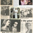 Woody Allen magazine photo clipping lot N6097
