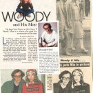 Woody Allen magazine photo clipping lot N6099